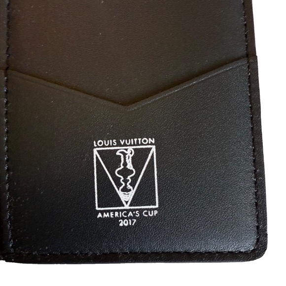 New Louis Vuitton Damier Cobalt America's Cup‎ 2017 Pocket Org/Wallet RARE - Picture 8 of 10